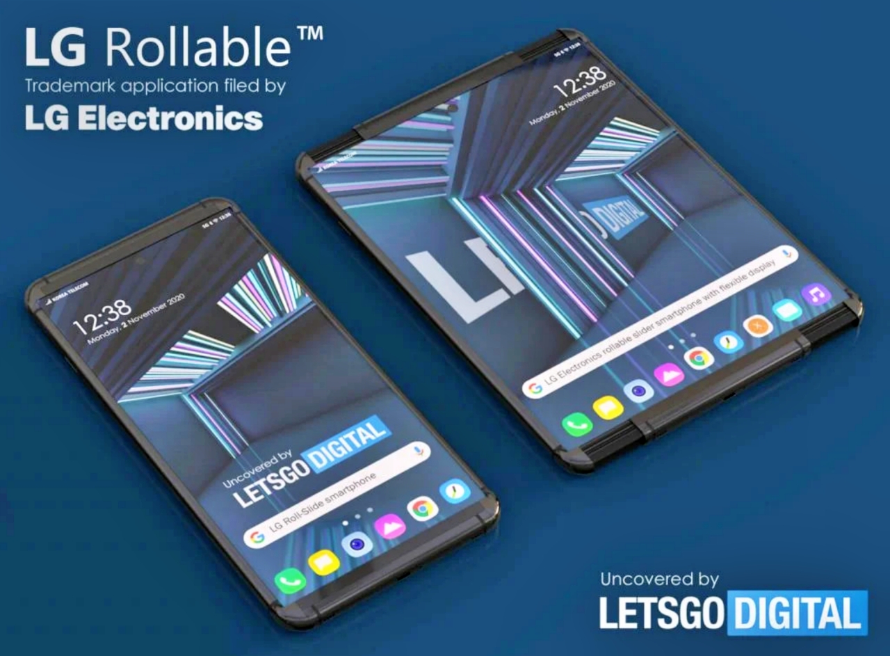LG Rollable - Smartphone màn hình cuộn của LG đã được liệt kê trên EUIPO