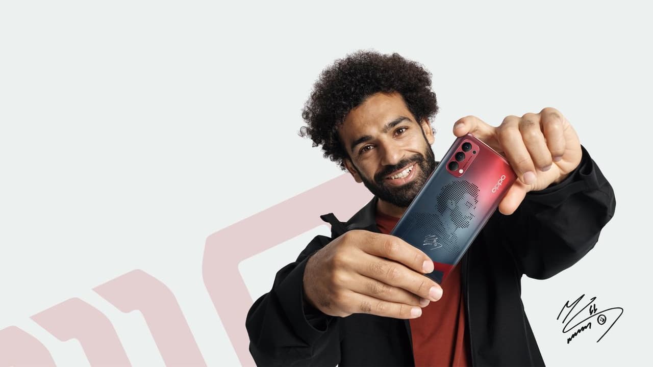 OPPO kết hợp cùng ngôi sao Liverpool Mohamed Salah ra mắt OPPO Reno4 Mo Salah Edition với thiết kế cool ngầu