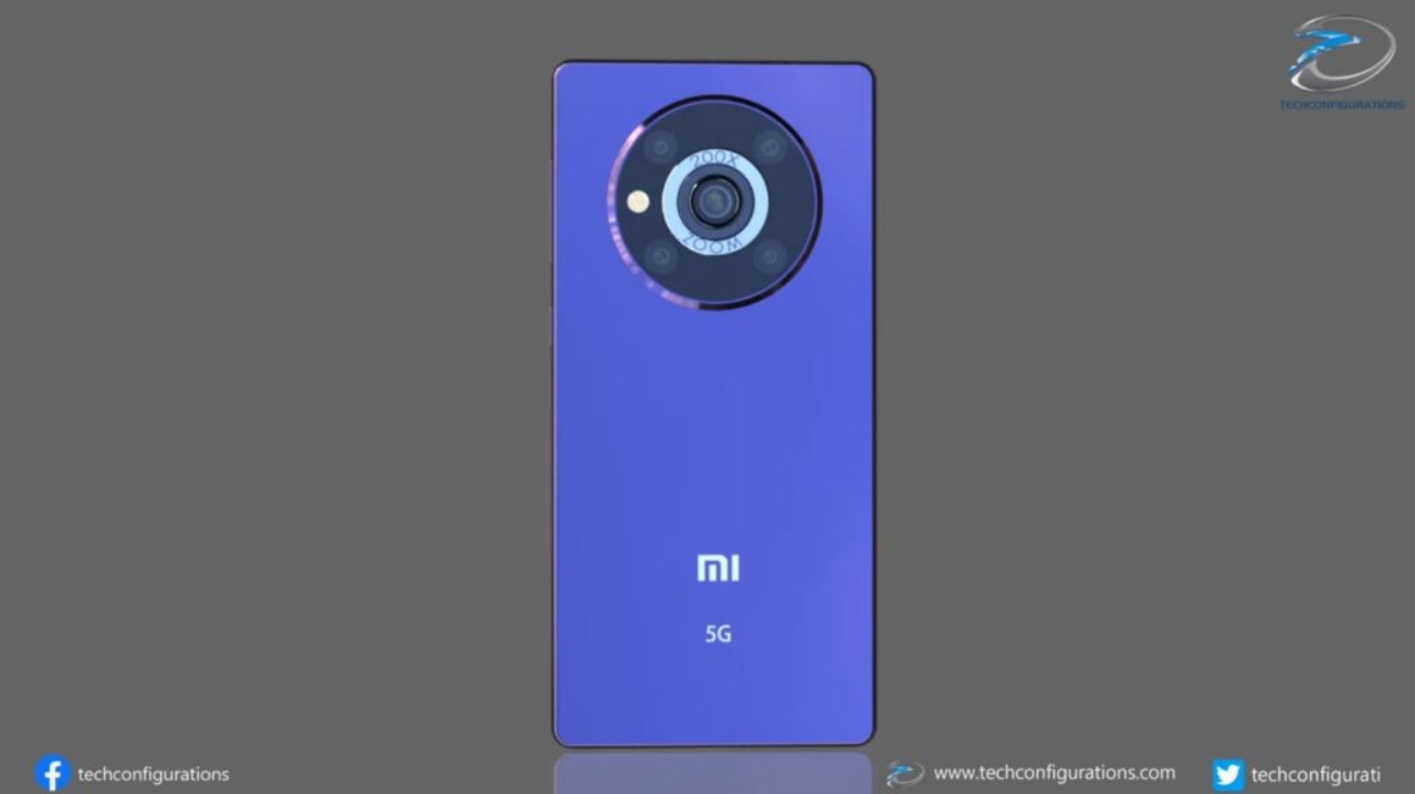 Xuất hiện mẫu thiết kế của Xiaomi Mi Mix 5 Ultra với cụm camera sau hầm hố hỗ trợ zoom quang học 200X