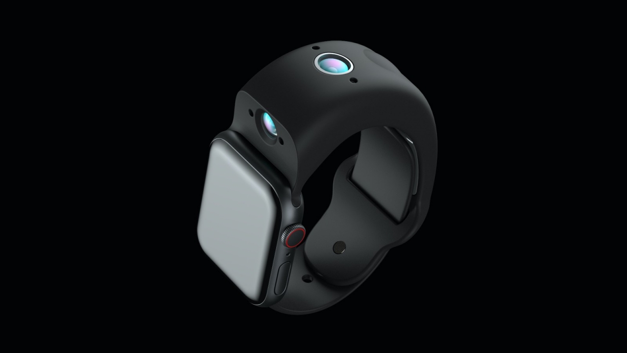 Wristcam - Dây đeo Apple Watch được tích hợp camera trước và sau 