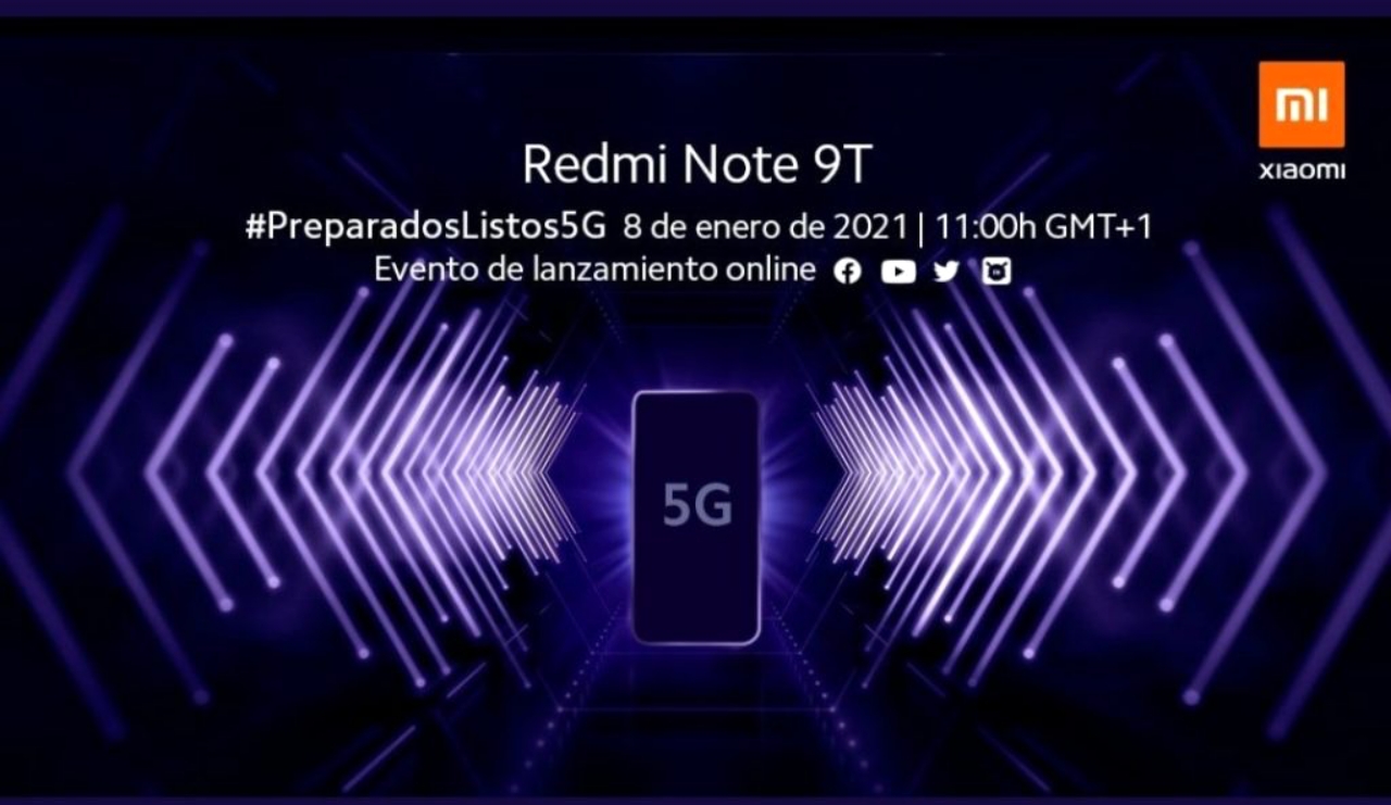 Xiaomi Redmi Note 9T 5G có khả năng ra mắt vào ngày 8 tháng 1