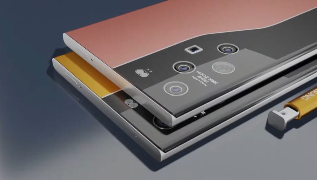 Samsung Galaxy S22 Ultra với thiết kế Camera 192MP và RAM 18GB 