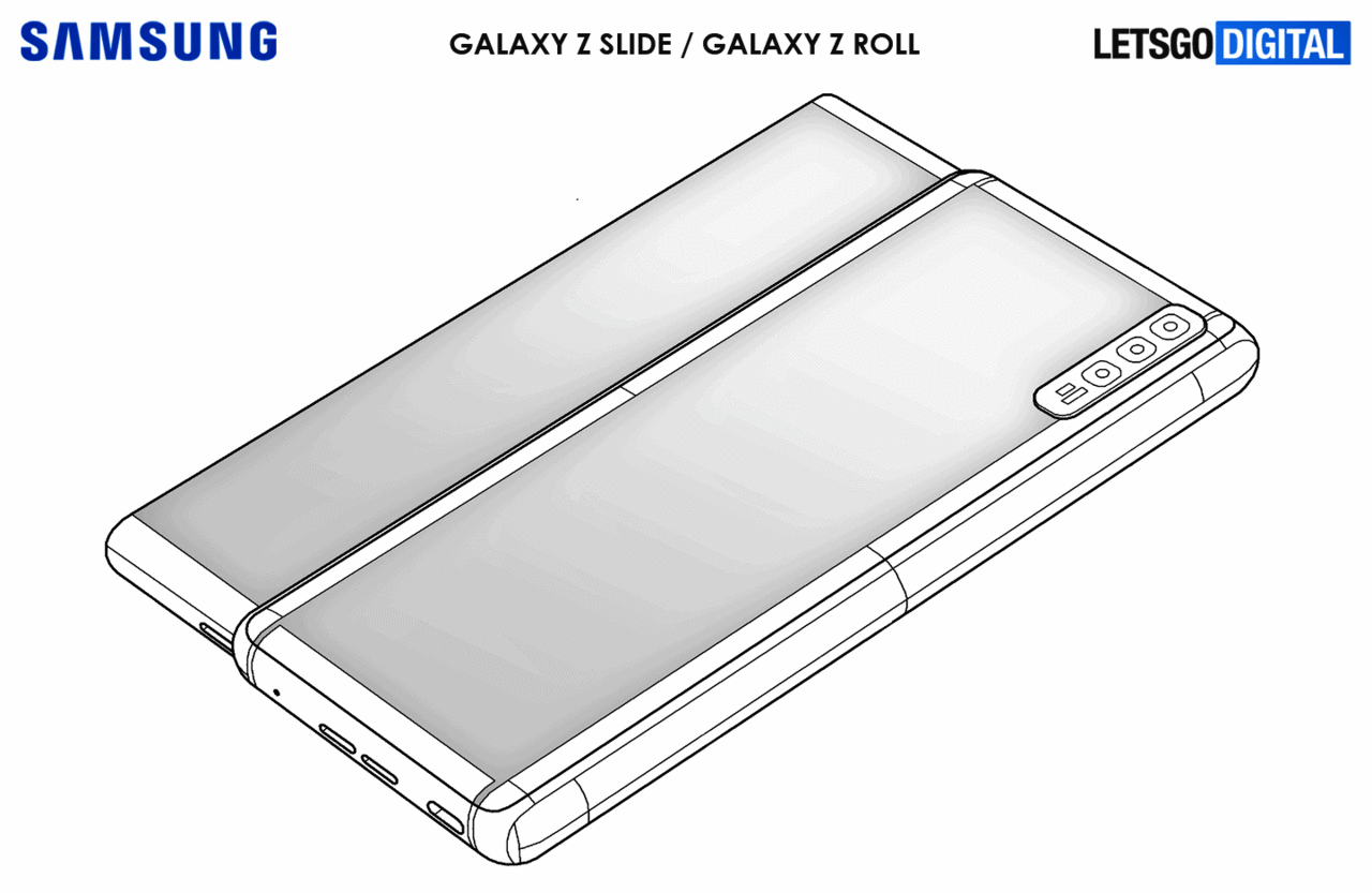 Samsung Galaxy Z Roll tiết lộ thiết kế qua bằng sáng chế 